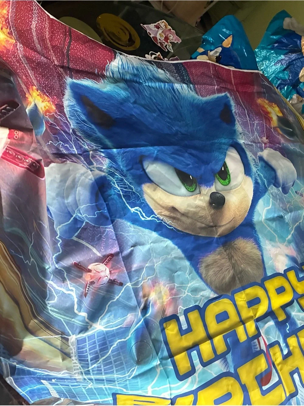 Sonic the Hedgehog birthday party bundle
